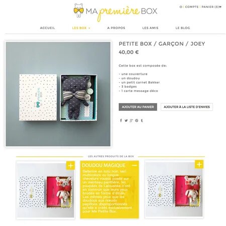 Ma Première Box Shop