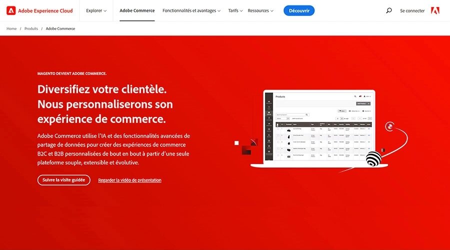 Magento2 - Site Officiel