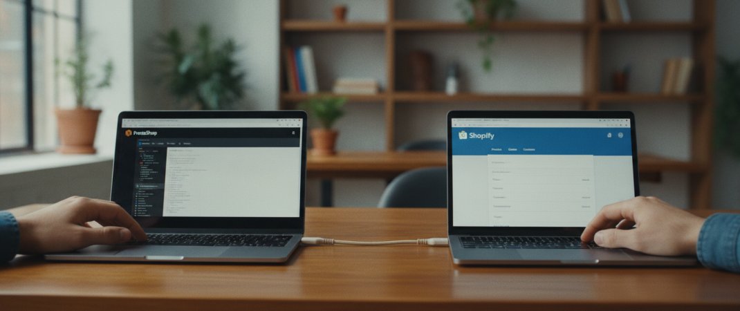 Migration PrestaShop vers Shopify - Retour d'expérience