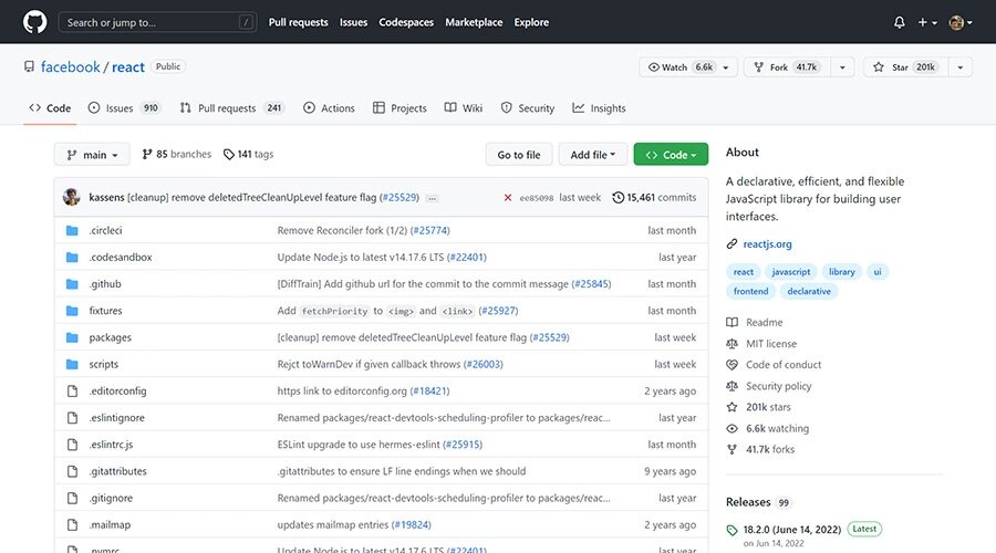React - Github Page