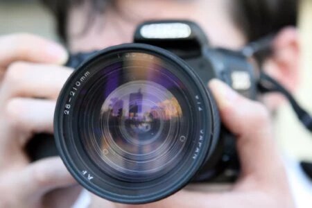 objectif photo zoom
